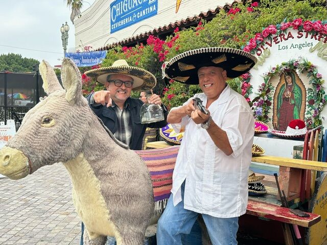 Lalo Alcaraz and Richard Hernandez